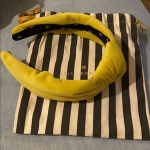 Lele Sadoughi velvet headband
